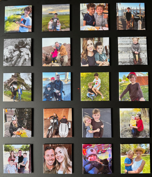 18 Pack Custom Photo Magnets